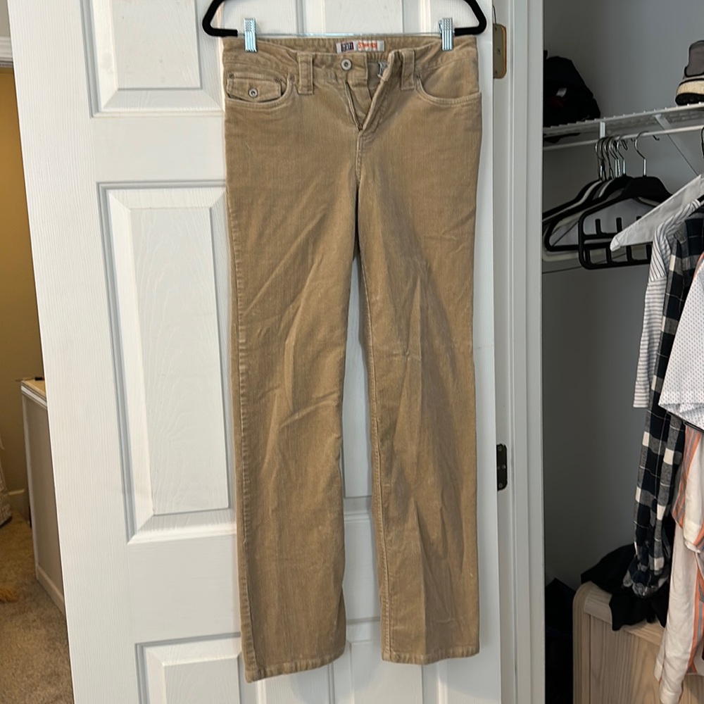 Corduroy faded glory pants